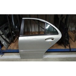 Porta trás esquerda para Mercedes C w203 carro 2004 (2000-2007) cinza