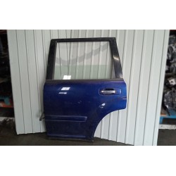 Porta trás esquerda para Nissan X-Trail 2004 (2000-2007) azul