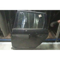 Porta trás esquerda para Renault Scenic III 2010 (2009-2016) cor preto