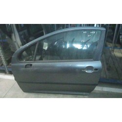 Porta esquerda condutor para Peugeot 207 3p 2008 (2006-2014) cinza