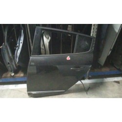 Porta trás esquerda para Renault Megane III carro 2012 (2008-2016) cor preto